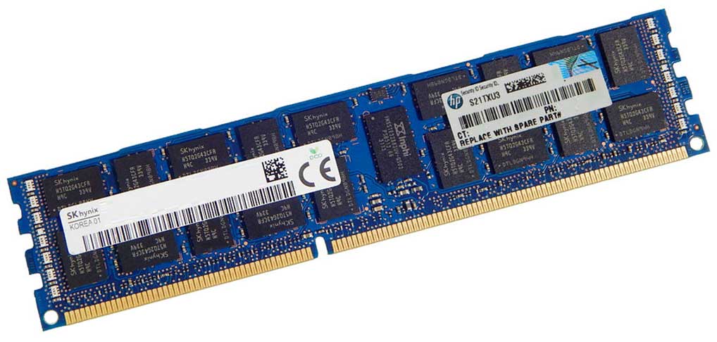 Servers - ECC Registered: HP 536887-001 - 2GB 1333Mhz PC3-10600E DDR3-1333 ECC 240-Pin Memory Ram for Servers