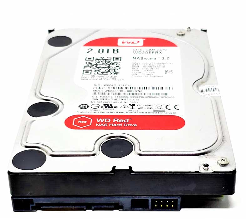 絶品】 WDC SATA 2000GB 2TB 3.5インチHDD WD20EFRX 内蔵型