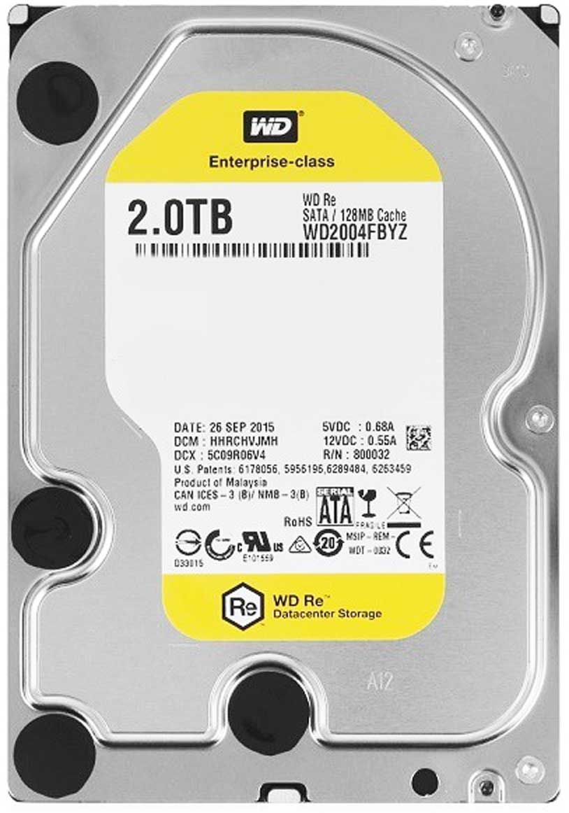 Western Digital WD2004FBYZ-01YCBB1 - 2TB 5.4K RPM 32MB Cache SATA 3.5