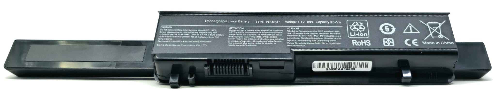 W080P - 9-Cell Replacement Battery Compatible with Studio 1745 1747 1749 W080P - 9-Cell Replacement Battery Compatible with Studio 1745 1747 1749
