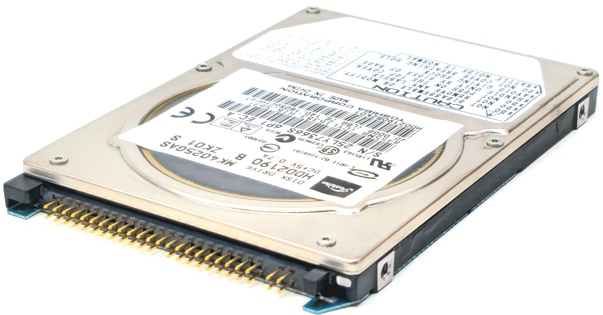 G0435 - 40GB 4.2K RPM IDE PATA ATA 2.5" Laptop Hard Drive