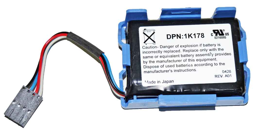 1K178 - 3.7V Lithium-Ion Raid Battery PowerEdge 1650 1750 2600 2650 Servers