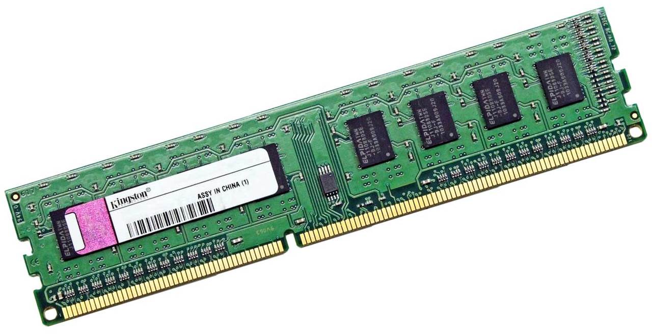 Desktop - 240-Pin DIMM: Kingston KTH9600B/2G - 2GB 1333Mhz PC3-10600U DDR3-1333  240-Pin DIMM Desktop Memory Ram - CPU Medics