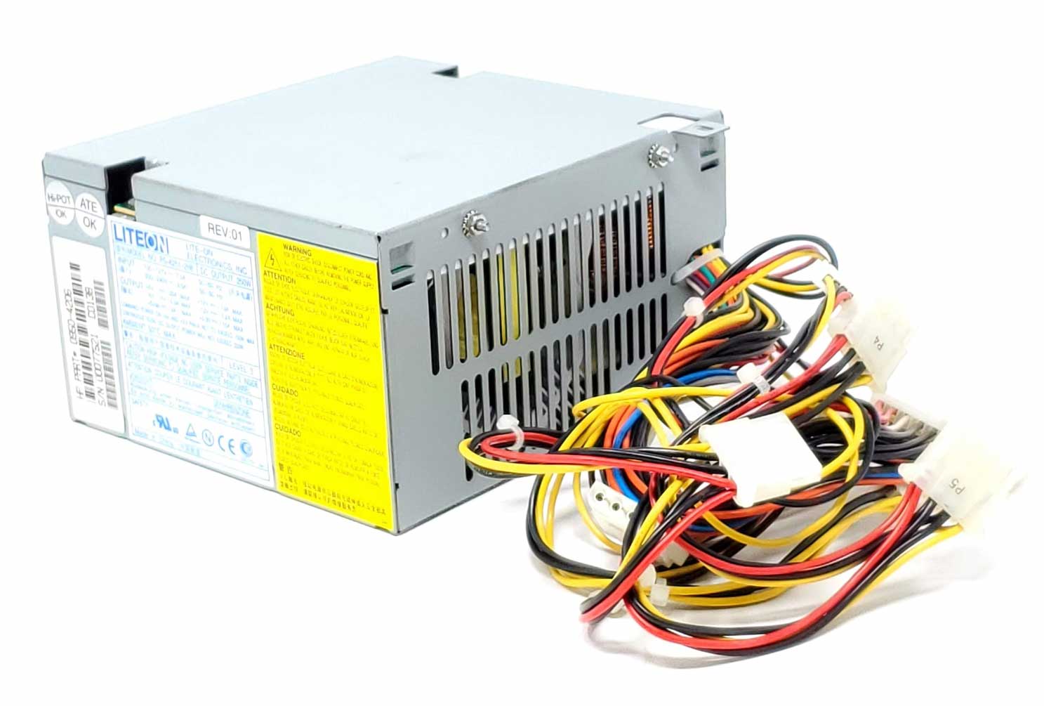 HP 311178-001 - 250W 20-Pin ATX Power Supply for Netserver TC2120 HP 311178-001 - 250W 20-Pin ATX Power Supply for Netserver TC2120