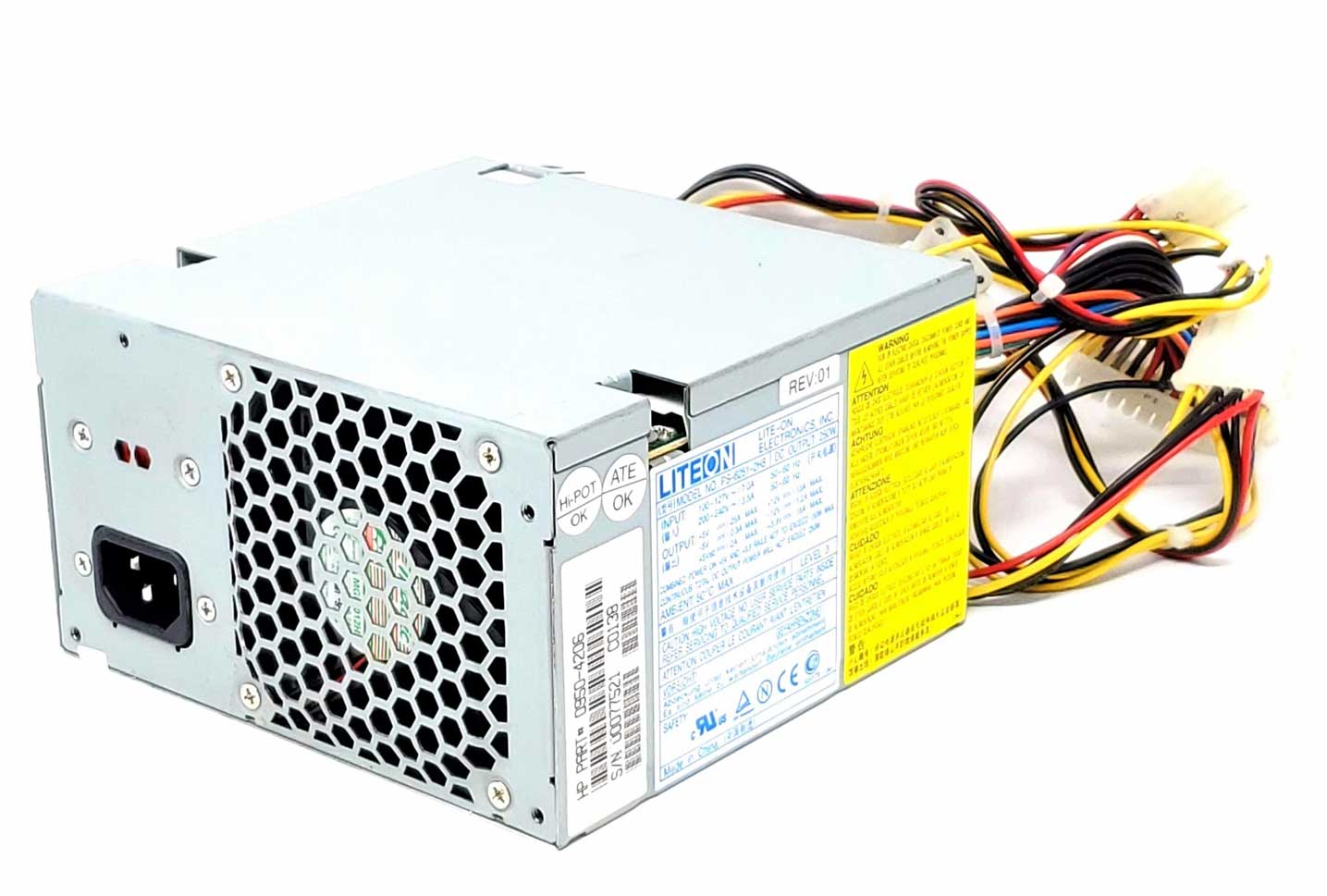 HP 311178-001 - 250W 20-Pin ATX Power Supply for Netserver TC2120 HP 311178-001 - 250W 20-Pin ATX Power Supply for Netserver TC2120