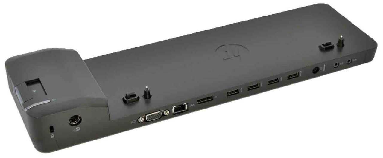 ORIGINALE HP ULTRASLIM Docking Station HSTNN-ix10 4x USB 3.0 per EliteBook 9480m 