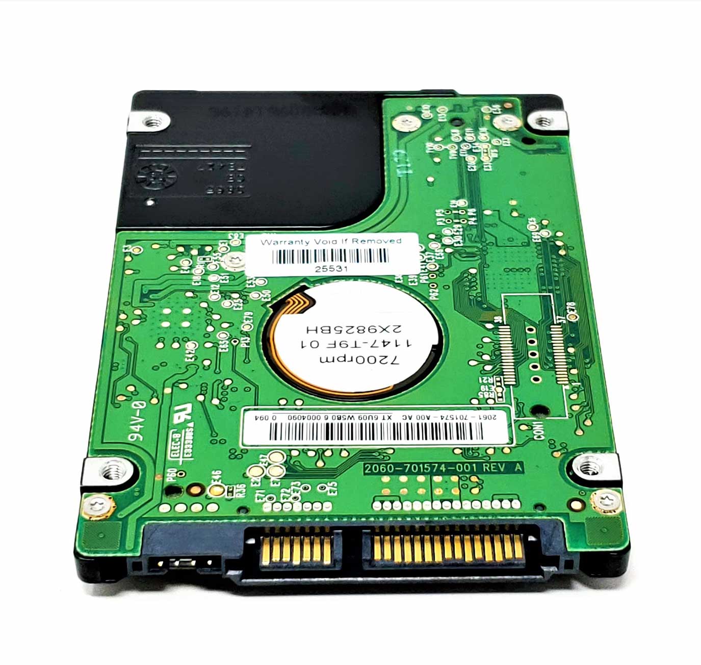 Western Digital WD1600BJKT-00F4T0 - 160GB 7.2K RPM SATA 9.5mm 2.5" Hard Drive