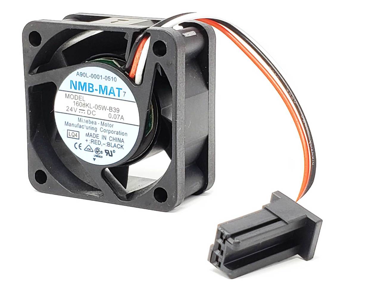 Fanuc A90L-0001-0510 - 24V 0.08A 3-Wire 40x40x20mm Cooling Fan