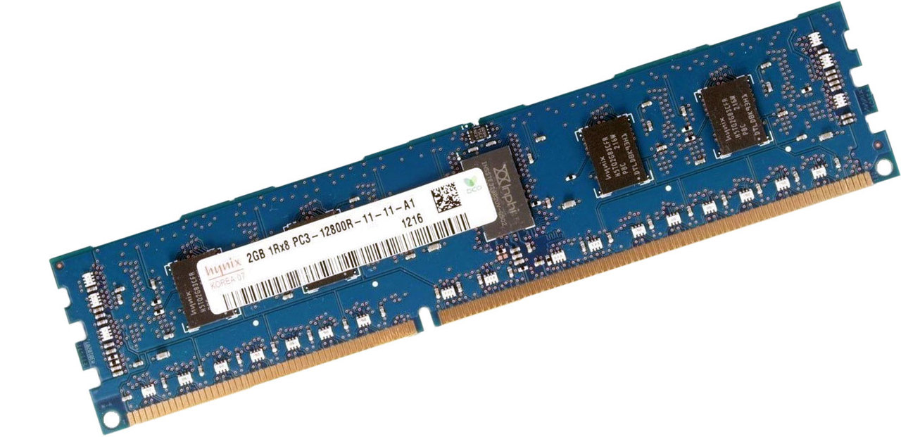 Servers - ECC Memory:  SNP43K95C/2G - 2GB (1x2GB) 1600Mhz PC3-12800R DDR3-1600 1.5V 240-Pins Registered RDIMM ECC Memory Ram for Servers