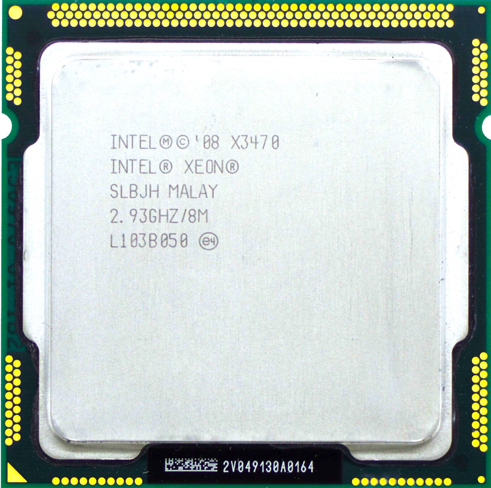 Intel SLBJH - 2.93Ghz 2.5GT/s 8MB Intel Xeon X3470 Quad-Core CPU