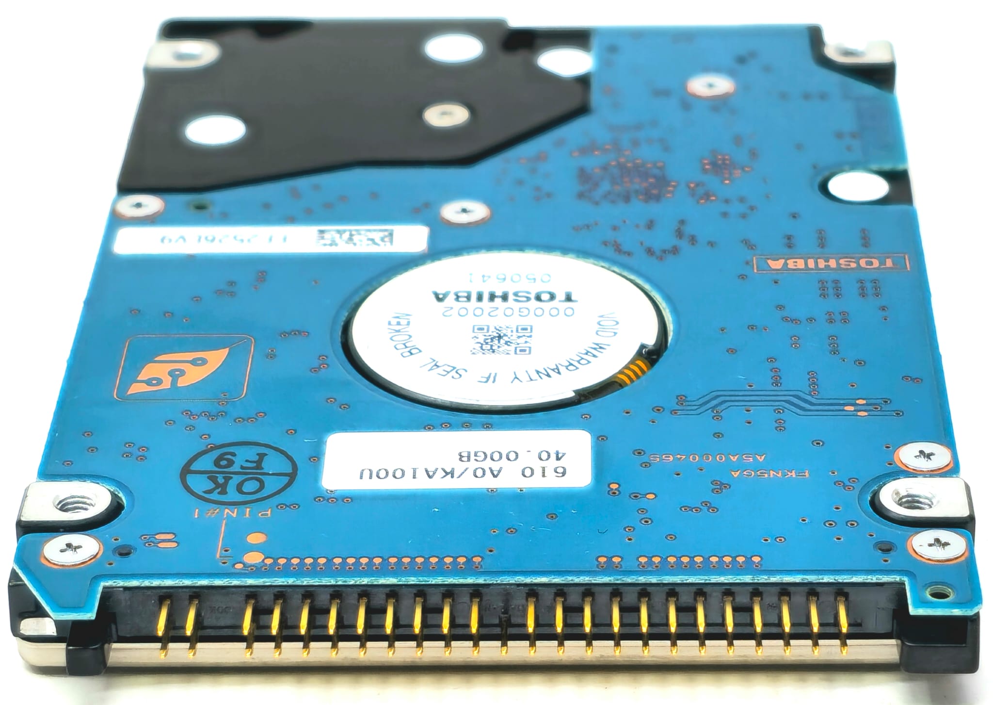 Toshiba MK4006GAH - 40GB 4.2K RPM IDE PATA ATA 2.5" Laptop Hard Drive