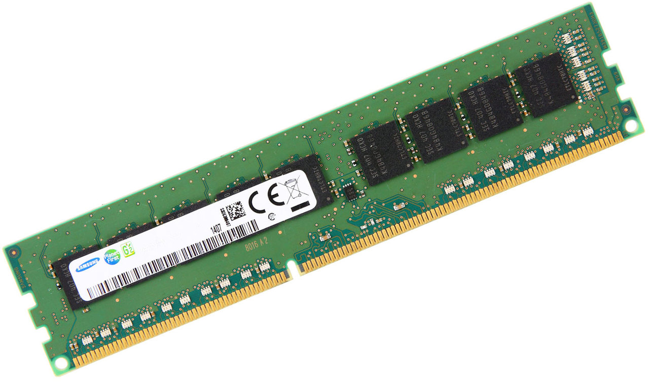 Servers - ECC Memory: Samsung HMT351U7BFR8C-PB - 4GB PC3-12800E 16000Mhz 1.5V Unbuffered ECC Memory Ram for Servers
