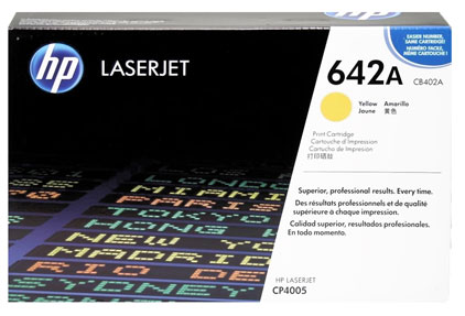 HP CB402A - Yellow 7500 Yield # 642A Toner Cartridge