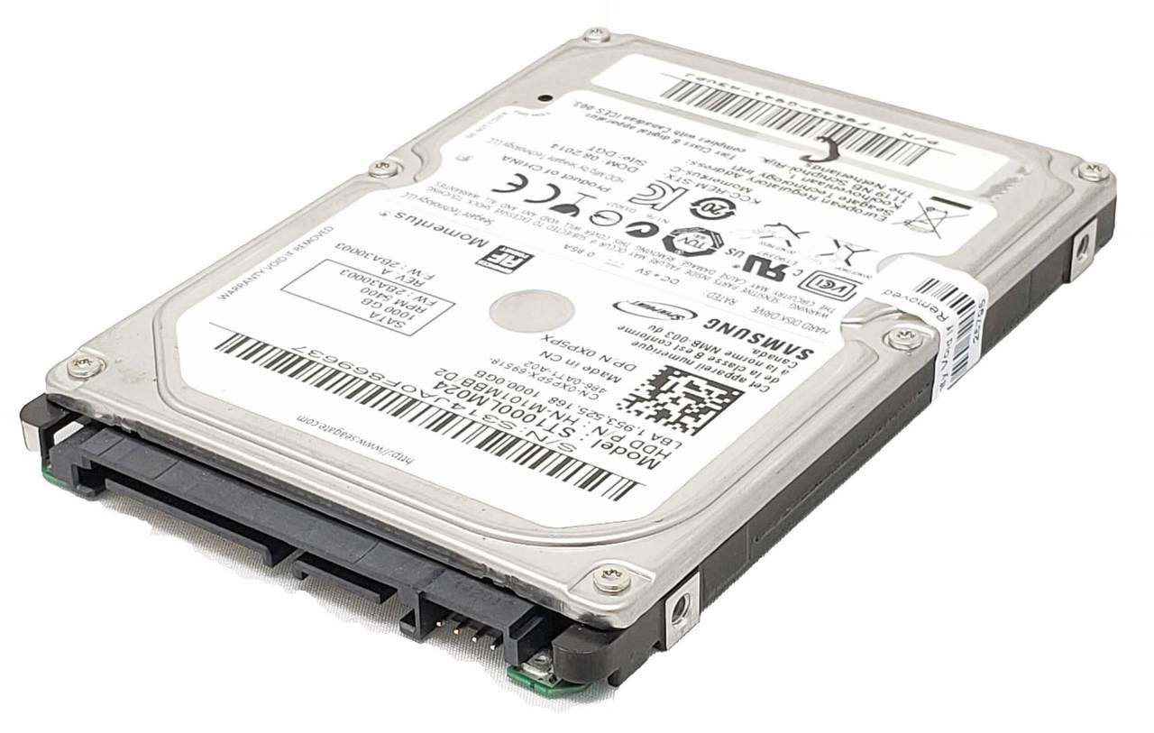 Seagate ST1000LM024 - 1TB 5.4K RPM SATA 9.5mm 2.5