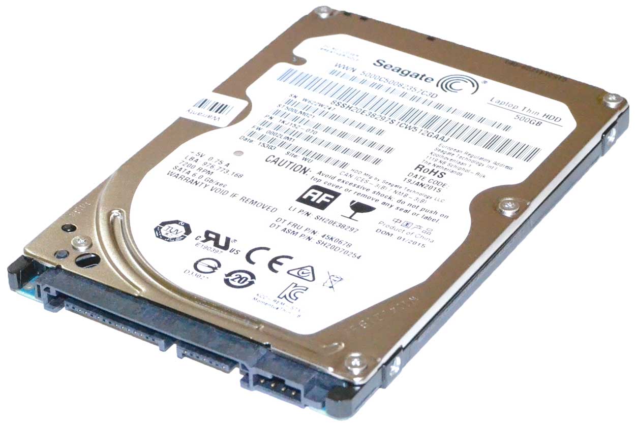 Seagate ST250LT012 - 250GB 5.4K RPM SATA 7mm 2.5