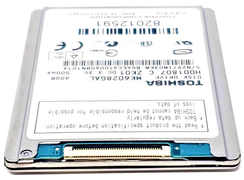 HP 467811-001 - 60GB 4200RPM 5mm 1.8" Slim ZIF PATA Hard Drive for HP Mini 1000 Latitude XT D420 D430 HP 467811-001 - 60GB 4200RPM 5mm 1.8" Slim ZIF PATA Hard Drive for HP Mini 1000 Latitude XT D420 D430