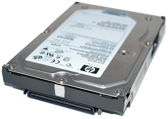 Hewlett-Packard (HP) P2473-60000 - 18.2GB 10K RPM 80-Pin SCSI 3.5" Hard Disk Drive (HDD)
