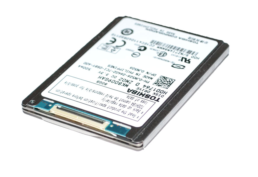 JN526 - 80GB 4.2K RPM IDE / ZIF 1.8" Hard Disk Drive (HDD)