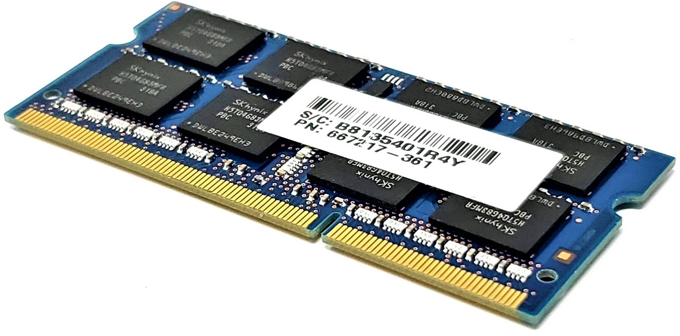 Hynix HMT41GS6MFR8C-PB - 8GB (1x8GB) 1600Mhz PC3-12800S DDR3-1600 204-Pin SODIMM Laptop Memory Ram Hynix HMT41GS6MFR8C-PB - 8GB (1x8GB) 1600Mhz PC3-12800S DDR3-1600 204-Pin SODIMM Laptop Memory Ram