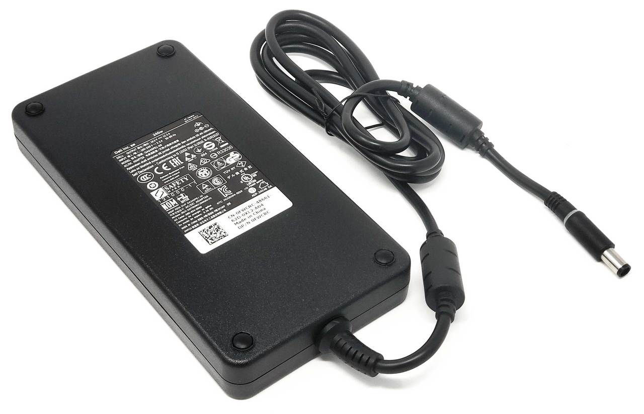 PA-9E - 240W 19.5V 12.3A 5.0mm Smart Tip AC Adapter Charger for Alienware x15 R1 M15 M17x M18x Precision M6600 M6700 M6800 PA-9E - 240W 19.5V 12.3A 5.0mm Smart Tip AC Adapter Charger for Alienware x15 R1 M15 M17x M18x Precision M6600 M6700 M6800