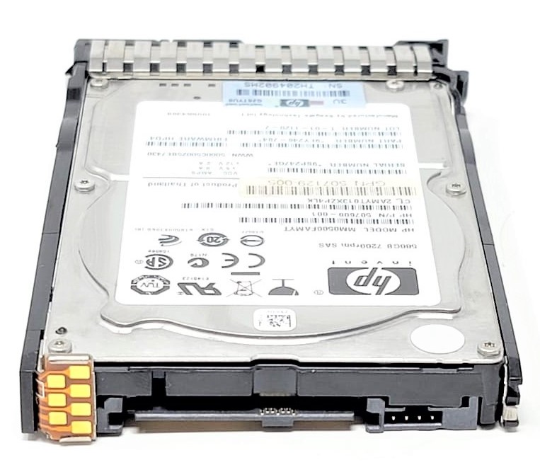Hewlett-Packard (HP) 652745-B21 - 500GB 7.2K RPM 6G SC SAS SFF 2.5" Hard Disk Drive (HDD)