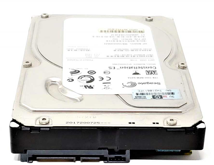 HP 588581-002 - 1TB 7.2K RPM SATA 3.5" Hard Drive HDD