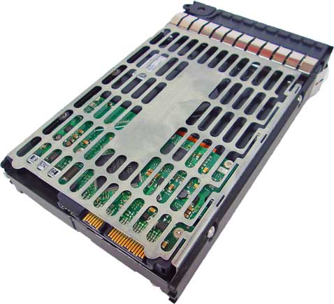 Hewlett-Packard (HP) MB2000EBZQC - 2TB 7.2K RPM 3G SATA MDL LFF 3.5" Hard Disk Drive (HDD)