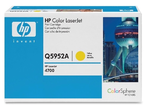 HP Q5952A - Yellow 10000 Yield # 643A Toner Cartridge