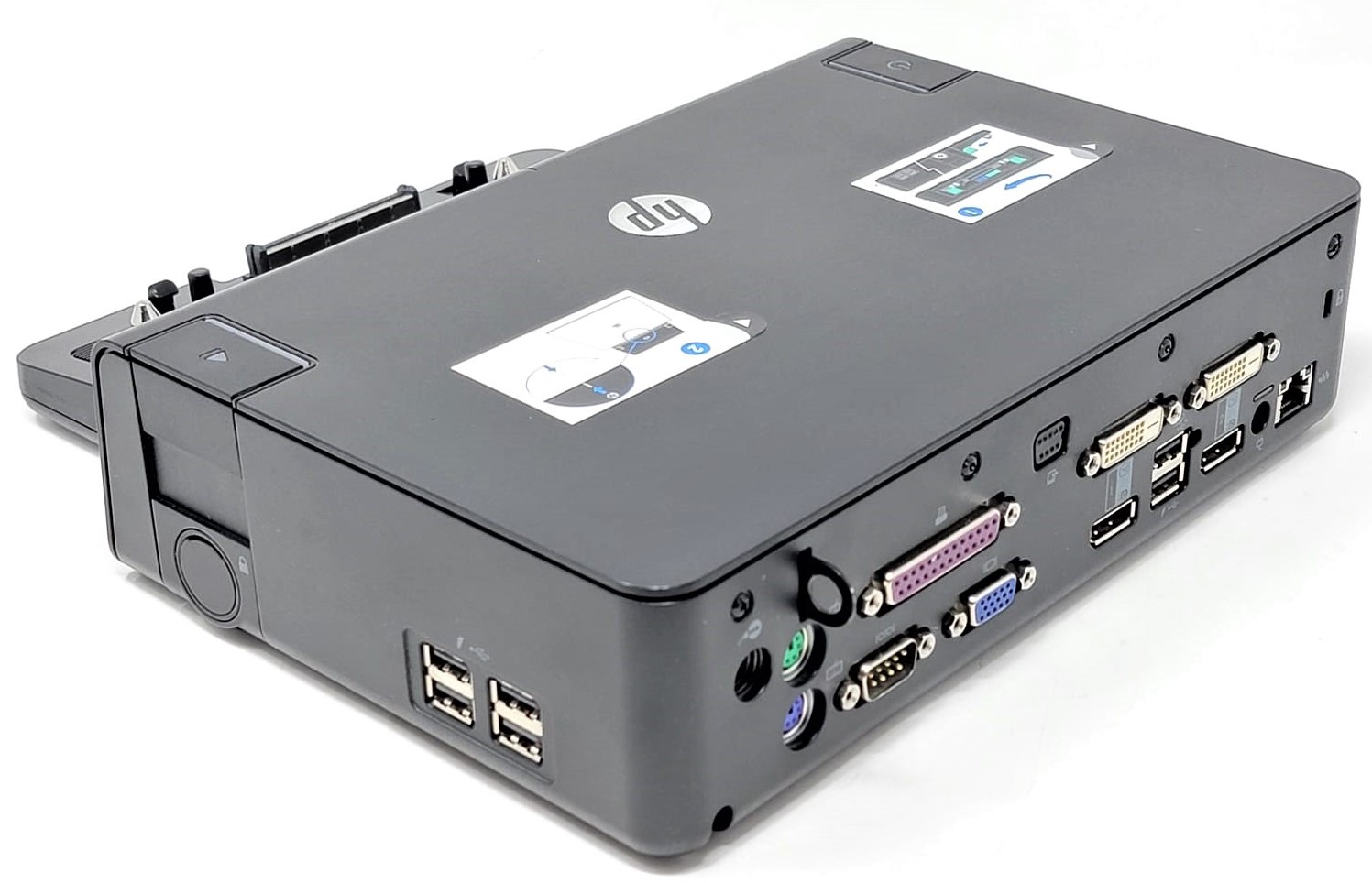 HP NZ222AAR#ABA - HSTNN-I10X Advanced Docking Station Dock + 120W AC Adapter for EliteBook 8570w 8570p 8740w 8760w ProBook 6540b 6550b 6555b