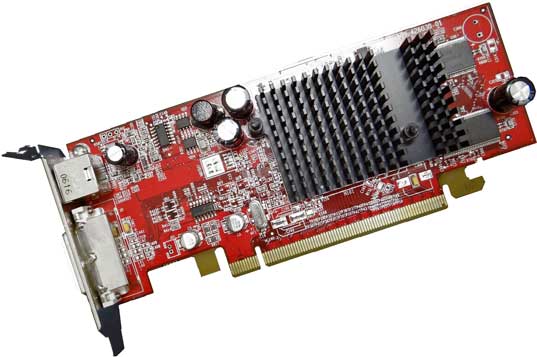 J9133 - 128MB ATI Radeon X600 DVI + TV-Out Video / Graphics Card