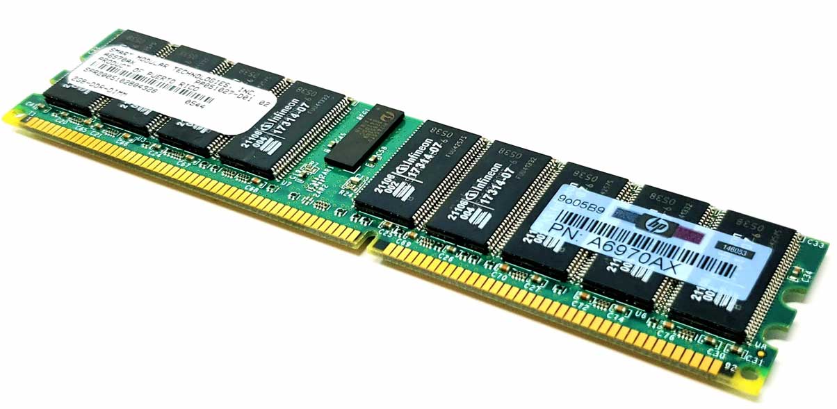 HP AB228A - 8GB (4x2GB) 266Mhz PC2100 DDR ECC 184pin Server Memory Kit