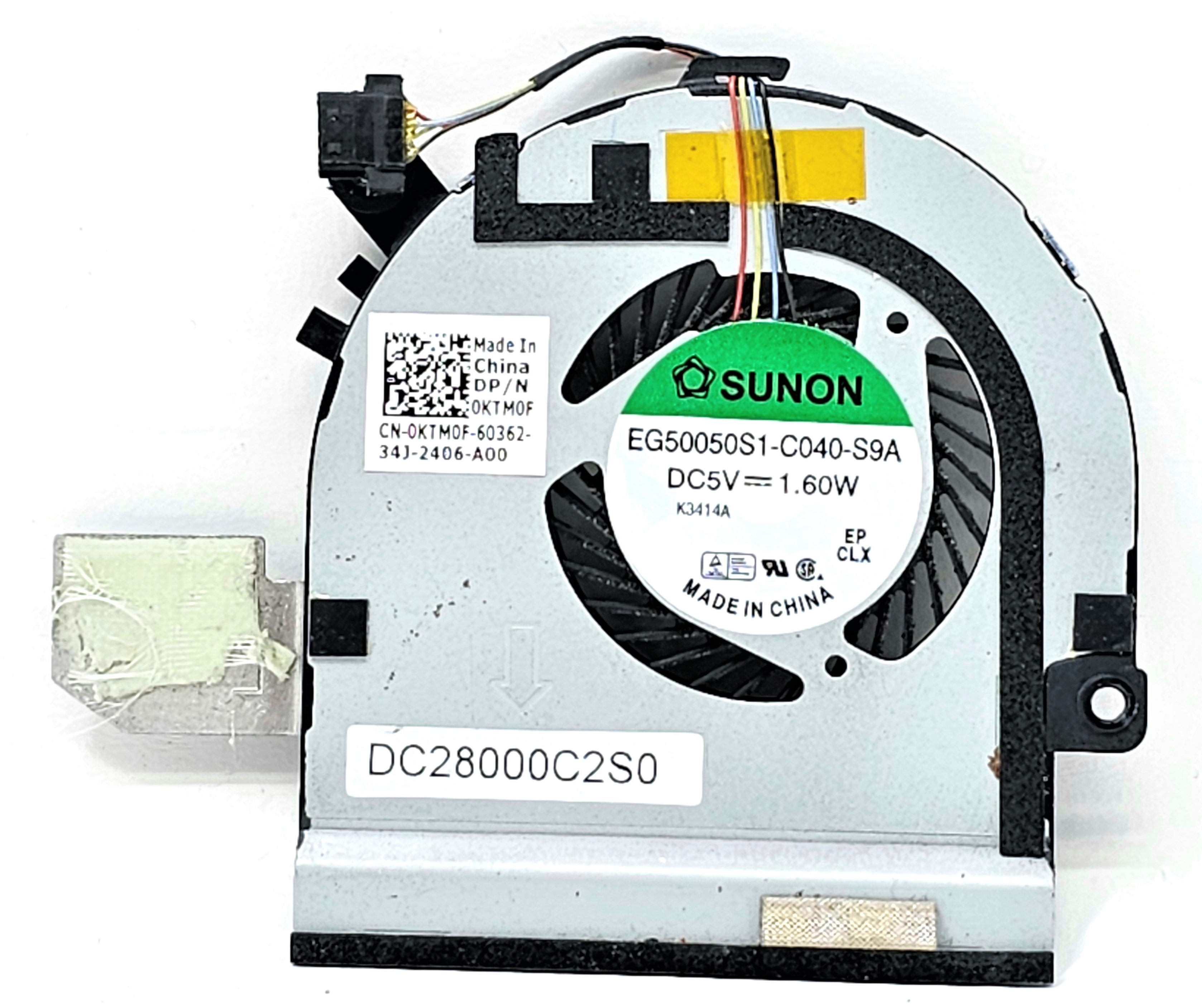 EG50050S1-C040-S9A - CPU Cooling Fan For XPS 12 (9Q23)