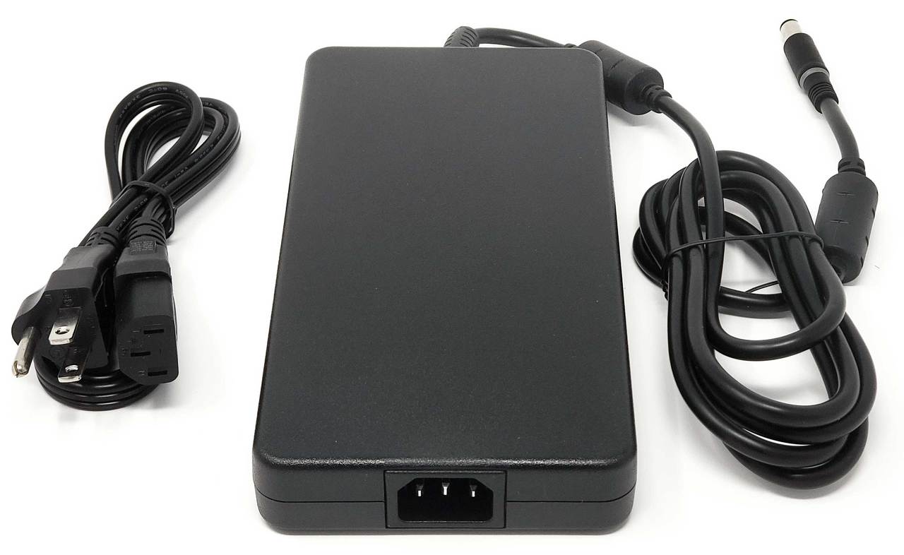 330-7843 - 240W 19.5V 12.3A 5.0mm Smart Tip AC Adapter Charger for Alienware x15 R1 M15 M17x M18x Precision M6600 M6700 M6800 330-7843 - 240W 19.5V 12.3A 5.0mm Smart Tip AC Adapter Charger for Alienware x15 R1 M15 M17x M18x Precision M6600 M6700 M6800
