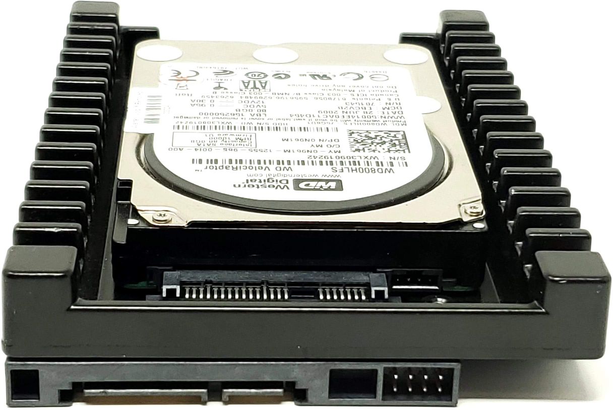 N961M - 80GB 10K RPM SATA NHP VelociRaptor LFF 3.5" Hard Disk Drive (HDD)