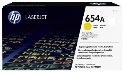 HP CF332A - Yellow 15000 Yield # 654A Toner Cartridge
