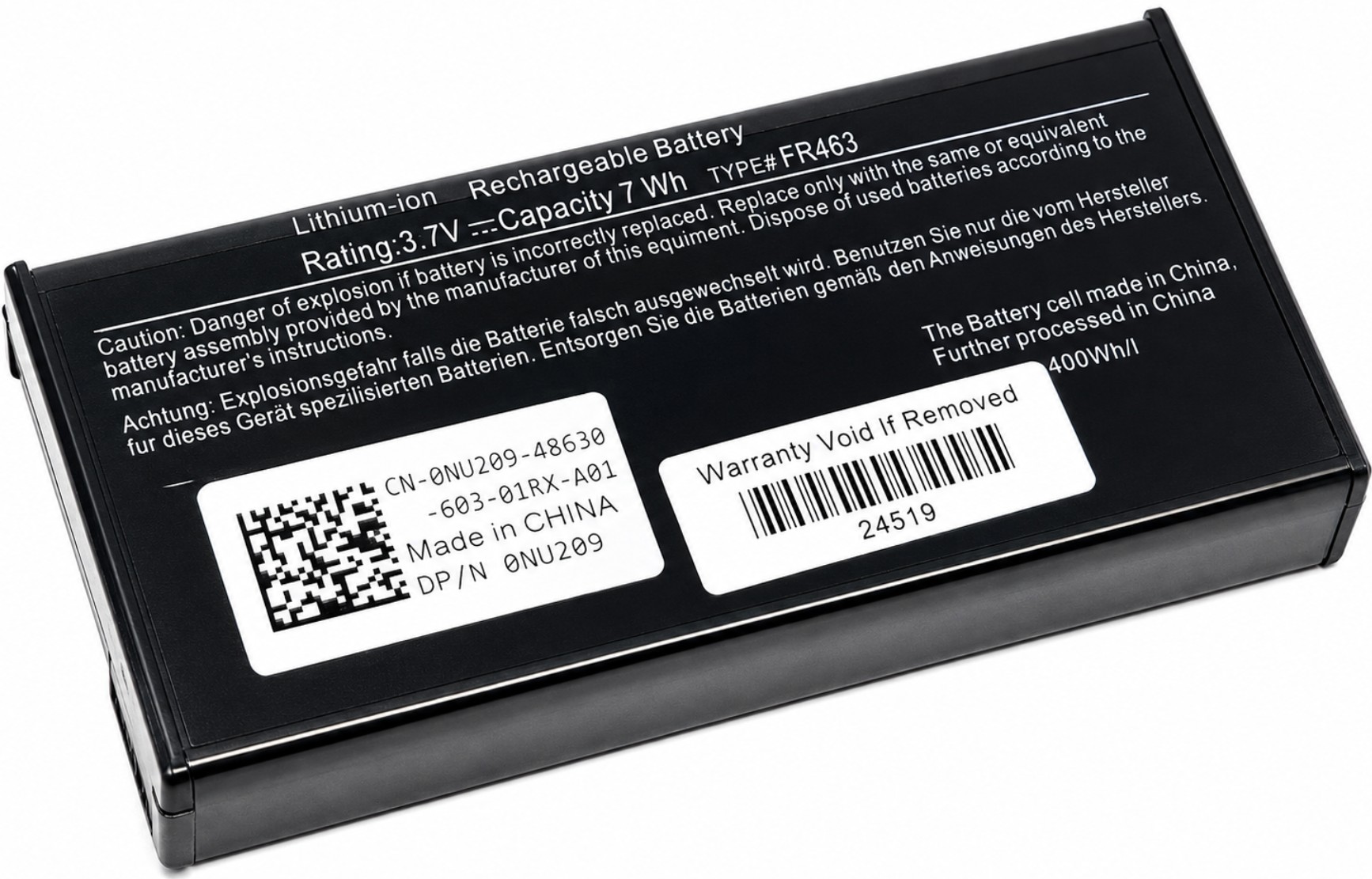 UF302 - 3.7V 7Wh Li-Ion RAID Cache Battery Backup for PERC 5/i PERC 6/i PERC H700