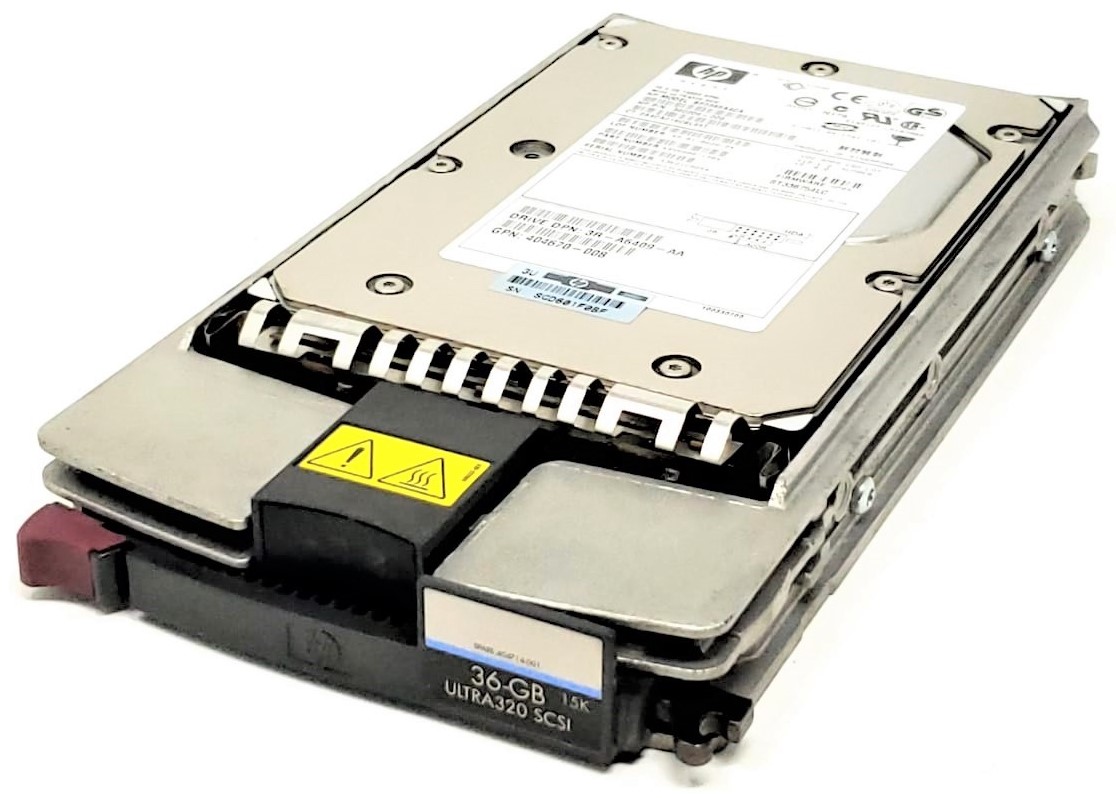 HP 9U9006-038 - 36.4GB 15K RPM U320 80-Pin SCSI Hard Drive with Tray
