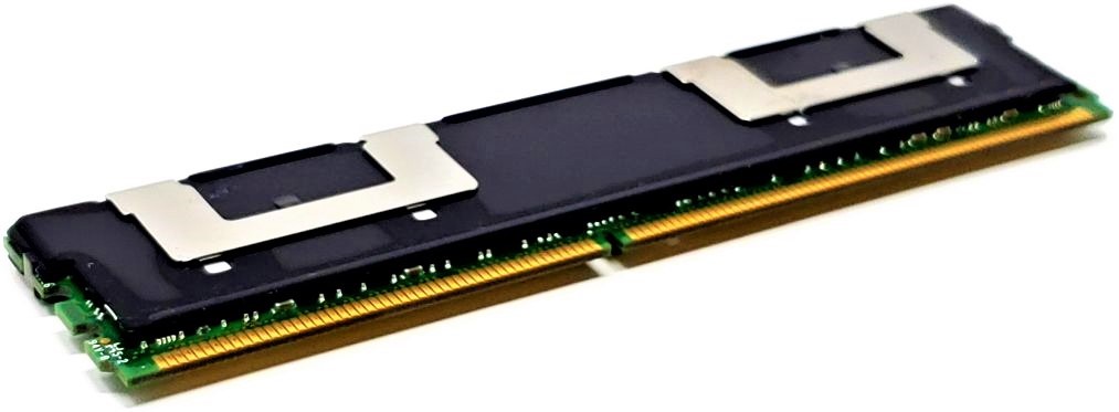 Elpida EBE21FD4AJFT-6E-E - 2GB (1X2GB) 667Mhz 2RX4 PC2-5300F ECC Fully Buffered Memory