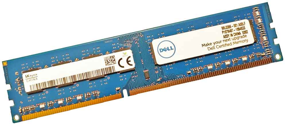 Desktop - 240-Pin DIMM: 66GKY - 8GB (1x8GB) 1600Mhz PC3-12800U 1.5V 240-Pin UDIMM Desktop Memory Ram
