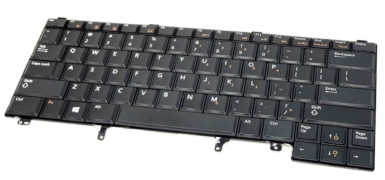 55010ND00-035-G - Black Keyboard US Non Backlit For Latitude E5420