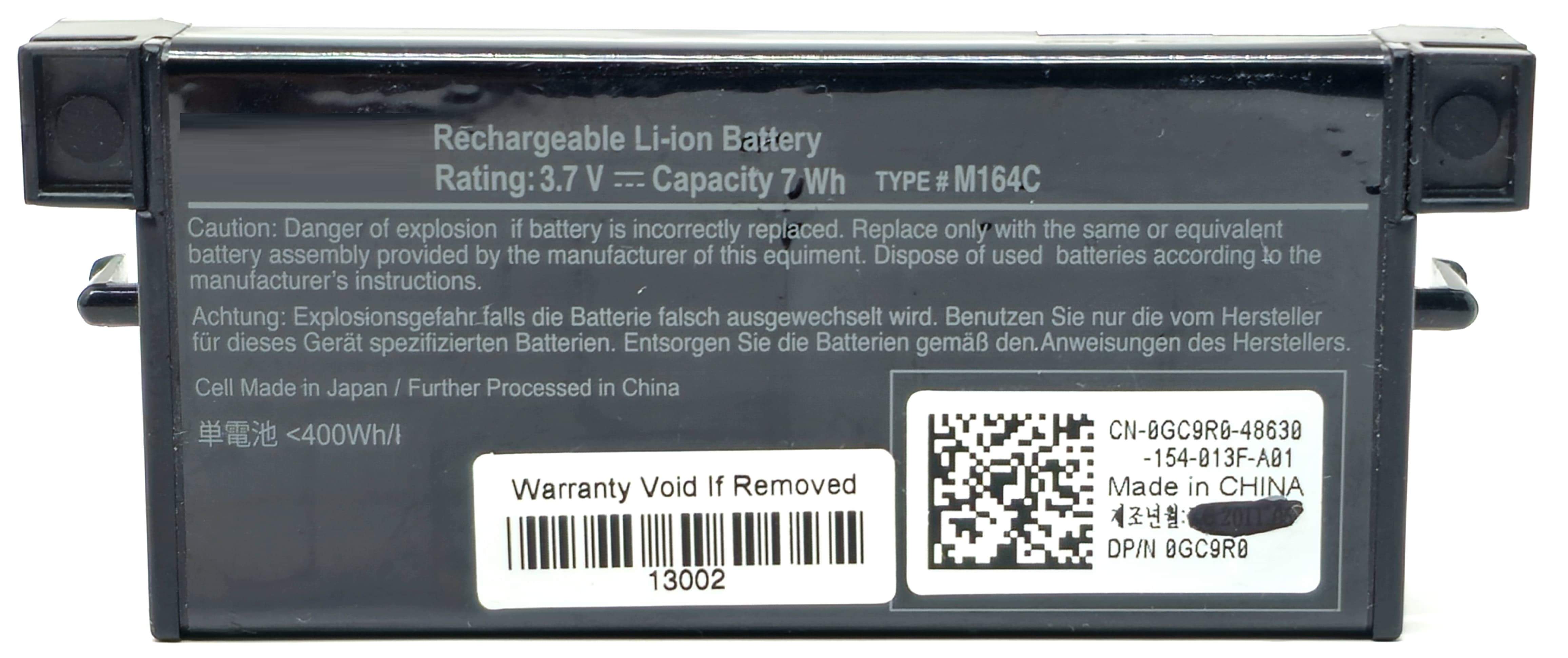 KR174 - 3.7V 7Whr Raid Controller Battery for Perc 5E 6E