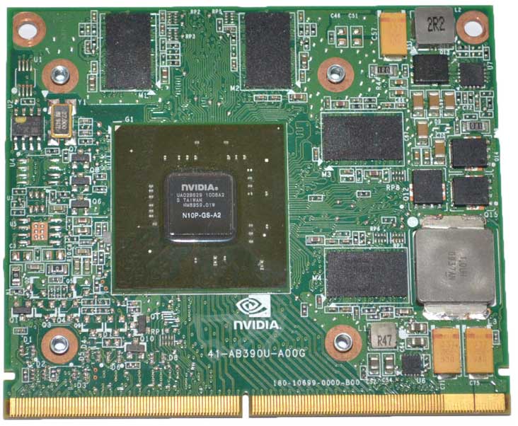 KCTKH - Alienware 1GB nVidia GT240m Video Graphics Card