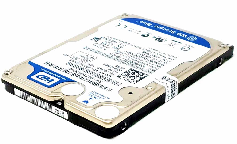 Western Digital WD2500BEVT-60ZCT1 - 250GB 5.4K RPM SATA 2.5