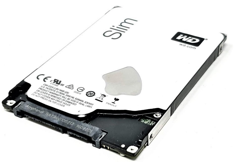Western Digital WD10SPCX-00HWST0 - 1TB 5.4K RPM SATA 7mm 2.5" Hard Drive