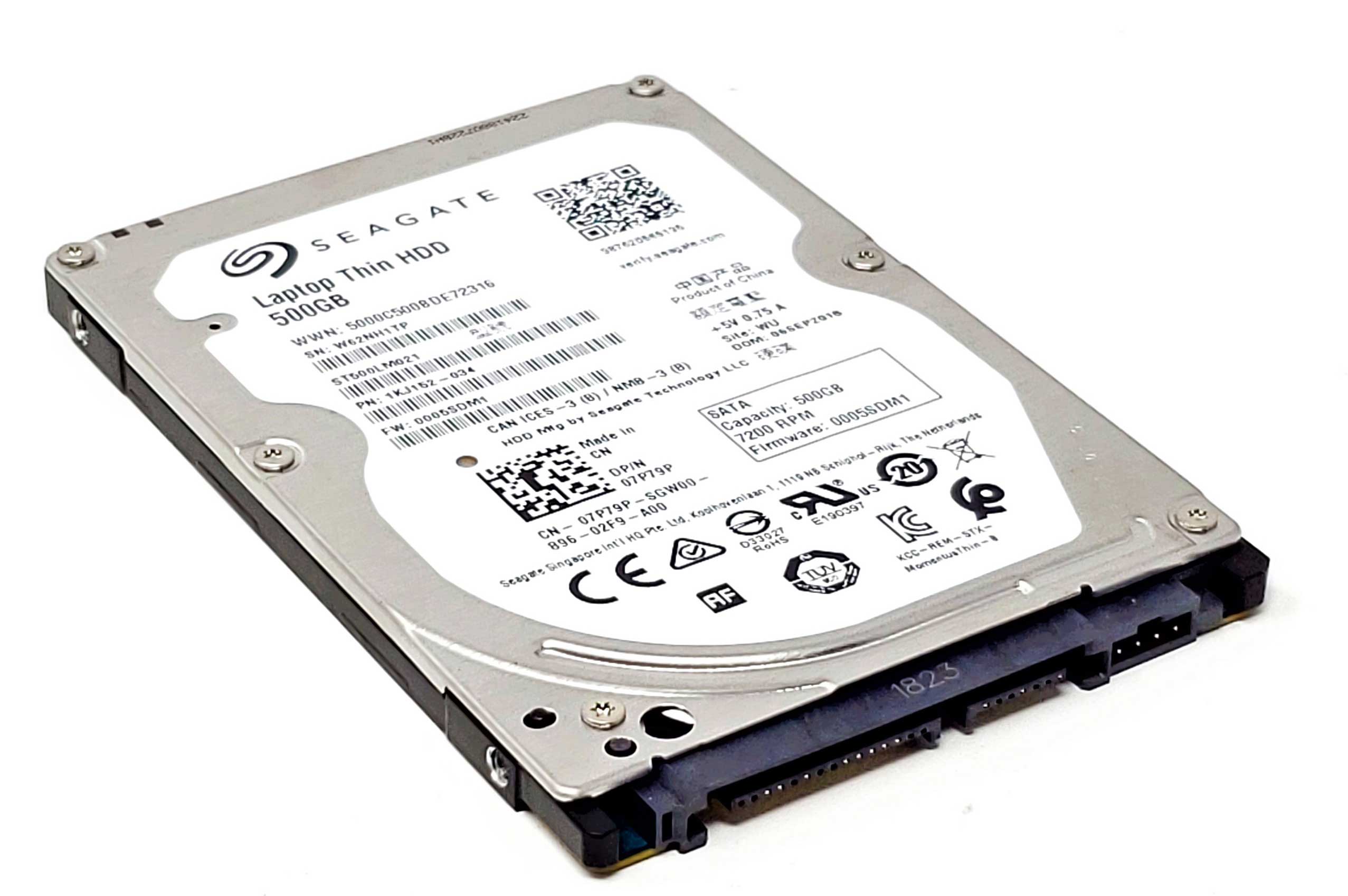 Seagate ST500LM021 - 500GB 7.2K RPM SATA 7mm 2.5" Hard Drive