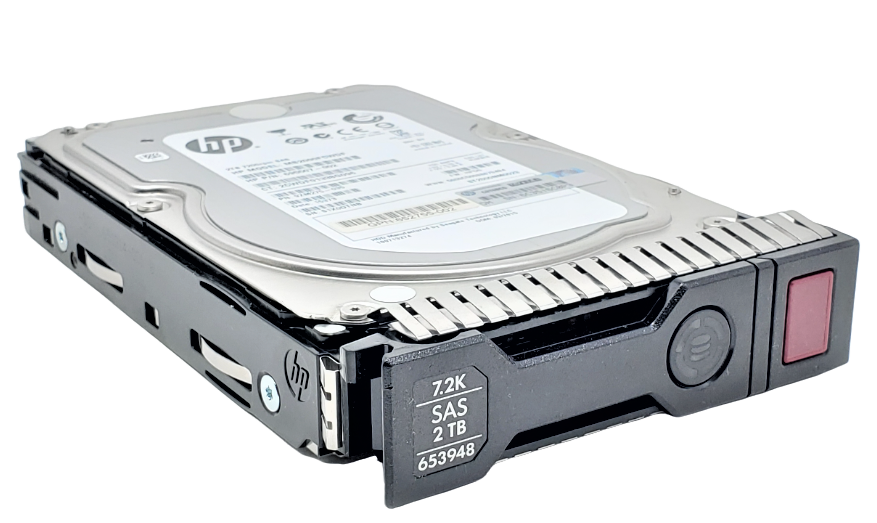 HPE MB2000FBUCL-SC - 2TB 7.2K RPM 6G SAS LFF 3.5" Hard Drive with SC Tray for HPE ProLiant Gen8 G8 Gen9 G9 Servers