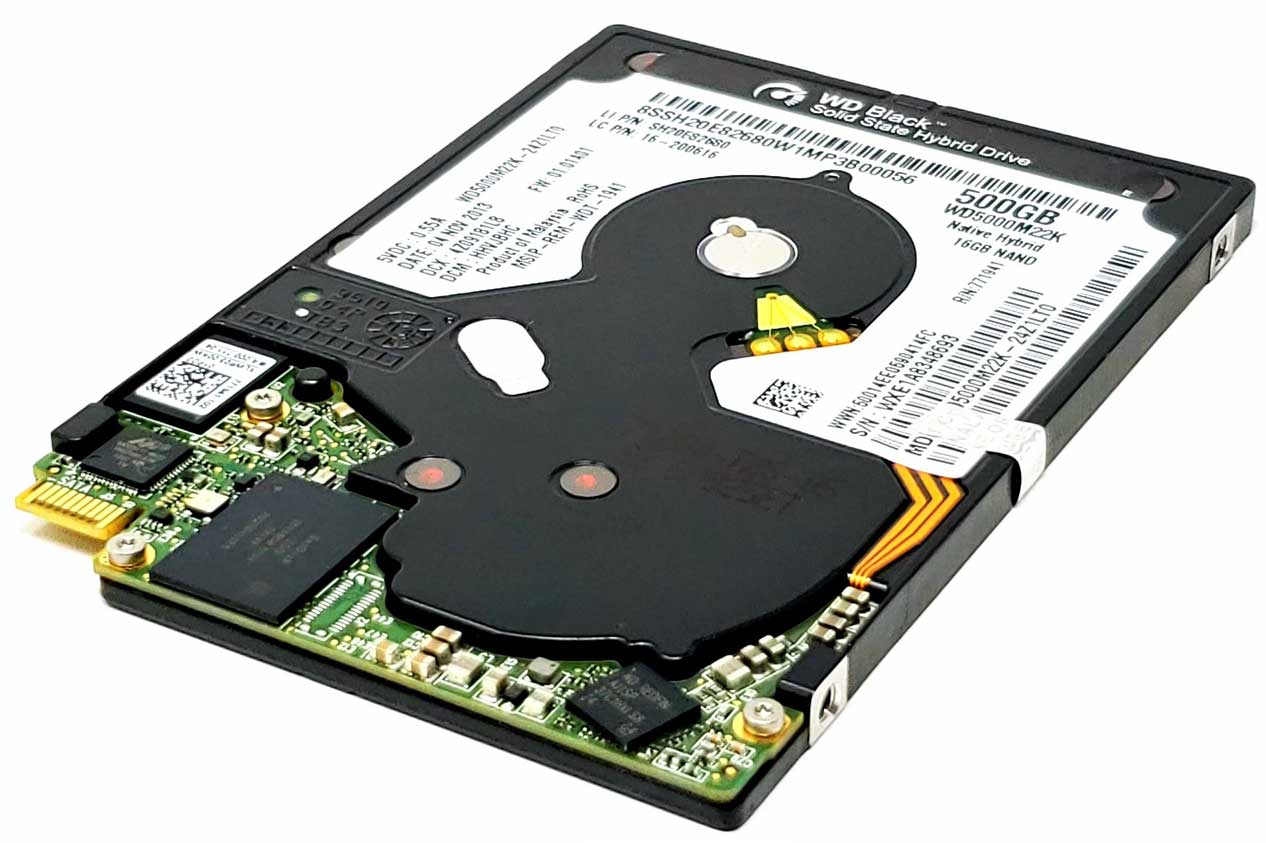 Western Digital WD5000M22K - 500GB 7.2K RPM 5mm 2.5" SFF-8784 SATA Express SSHD Hard Drive