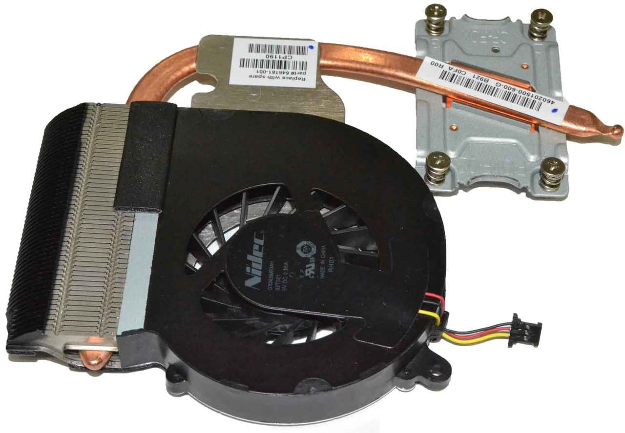 HP 646181-001 - CPU Cooling Fan Heatsink Assembly for HP 2000 CQ43 CQ57 Compaq 430 435 460 431