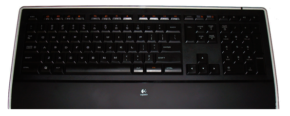 Logitech 920-000914 - Illuminated Wired Ultrathin Backlit USB Keyboard