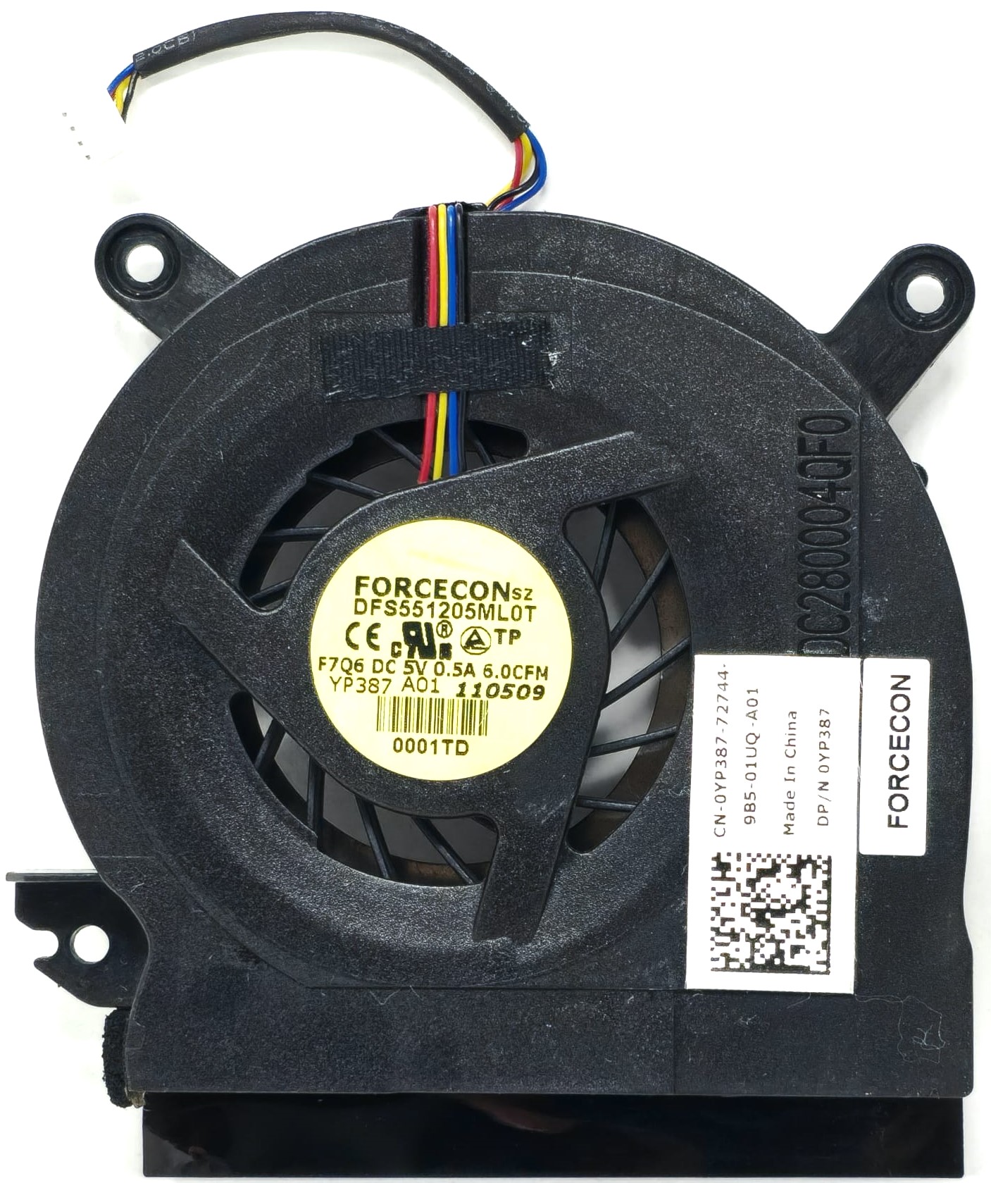 DFS551205ML0T - CPU Cooling Fan For Latitude E6500